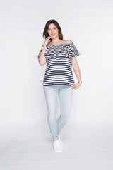 Grūtnieču t-krekls Cool Mama, balts цена и информация | Женские блузки, рубашки | 220.lv