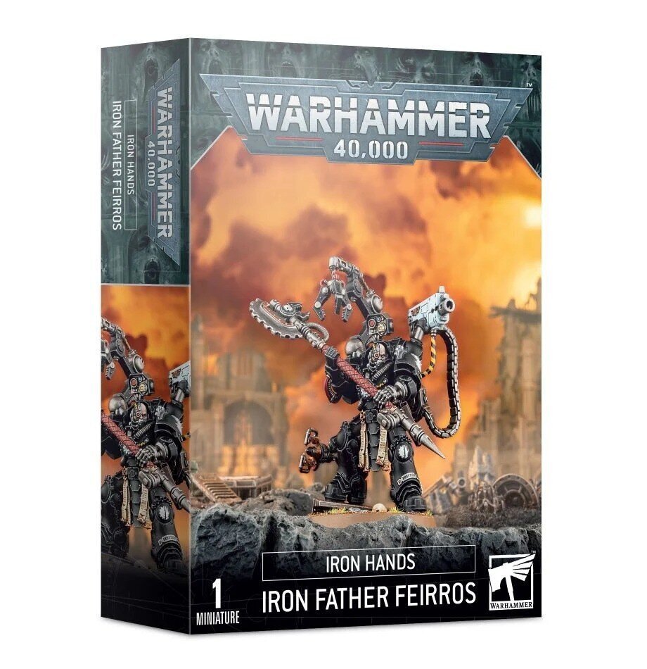 Konstruktors - figūriņa Warhammer Iron Hands Iron Father Feirros, 17 d. цена и информация | Konstruktori | 220.lv