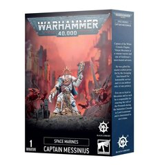 Saliekamā figūriņa Warhammer 40K Space Marines Captain Messinius cena un informācija | Konstruktori | 220.lv