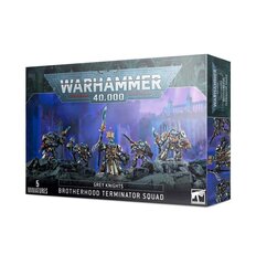 Saliekamo figūriņu komplekts Warhammer 40k Grey Knights Brotherhood Terminator Squad cena un informācija | Konstruktori | 220.lv