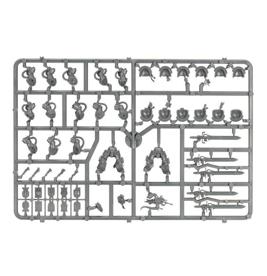 Saliekamo figūriņu komplekts Warhammer 40k Grey Knights Brotherhood Terminator Squad cena un informācija | Konstruktori | 220.lv