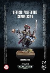 Konstruktors - figūriņa Warhammer Astra Militarum Officio Prefectus Commissar cena un informācija | Konstruktori | 220.lv