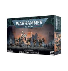 Saliekamā figūriņa Warhammer 40K Astra Militarum Cadian Command Squad cena un informācija | Konstruktori | 220.lv