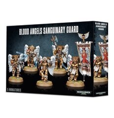 Saliekamo figūriņu komplekts Warhammer 40k Blood Angels Sanguinary Guard, 95 d. cena un informācija | Konstruktori | 220.lv