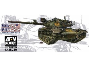 Сборная пластиковая модель. AFV Club - M60A3/TTS Main Battle Tank, 1/35, 35249 цена и информация | Конструкторы и кубики | 220.lv