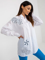 Krekls sievietēm, balts цена и информация | Женские блузки, рубашки | 220.lv