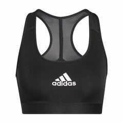 Sporta krūšturis sievietēm Adidas Powerreact, melns цена и информация | Спортивная одежда для женщин | 220.lv