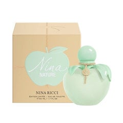 Tualetes ūdens Nina Ricci Nina Nature EDT sievietēm, 50 ml цена и информация | Женские духи | 220.lv