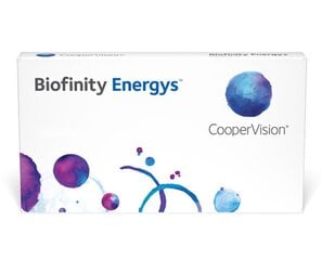 Mēneša Kontaktlēcas Biofinity Energys, 3 lēcas cena un informācija | Biofinity Optika | 220.lv