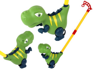 Stumjamā rotaļlieta Dinozaurs T-Rex, zaļš cena un informācija | Rotaļlietas zīdaiņiem | 220.lv