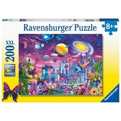 Пазл Ravensburger 200 деталей Космический город цена и информация | Пазлы | 220.lv