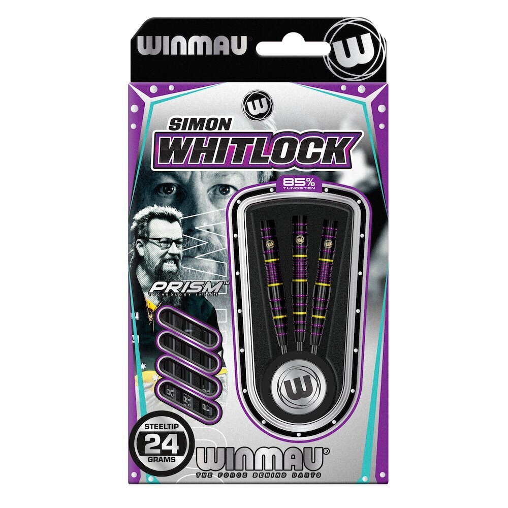 Šautriņas Winmau Simon Whitlock, 24 g cena un informācija | Šautriņmešana, dārts | 220.lv