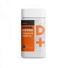 Livol Extra Vitamin D 4000 IU tab. N120 цена и информация | Витамины, пищевые добавки, препараты для хорошего самочувствия | 220.lv