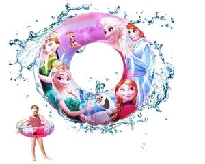 Детский круг для плавания Ледяная и снежная принцесса цена и информация | Надувные и пляжные товары | 220.lv