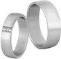 Sieviešu laulības gredzens no tērauda SPD01 Beneto цена и информация | Gredzeni | 220.lv
