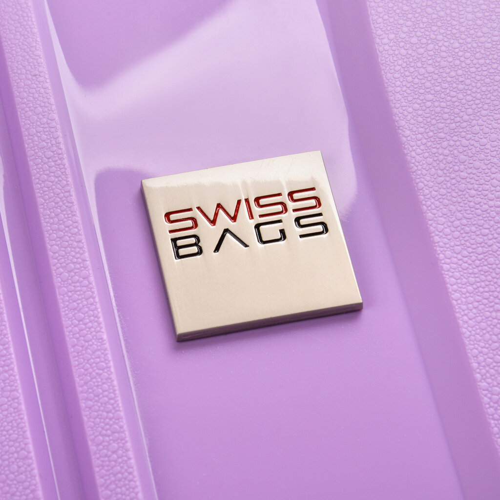Mazs kabīnes koferis SwissBags Tourist, S, violets cena un informācija | Koferi, ceļojumu somas | 220.lv