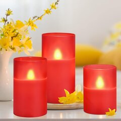 Светодиодные свечи M Mirrowing, 3 шт. цена и информация | Подсвечники, свечи | 220.lv