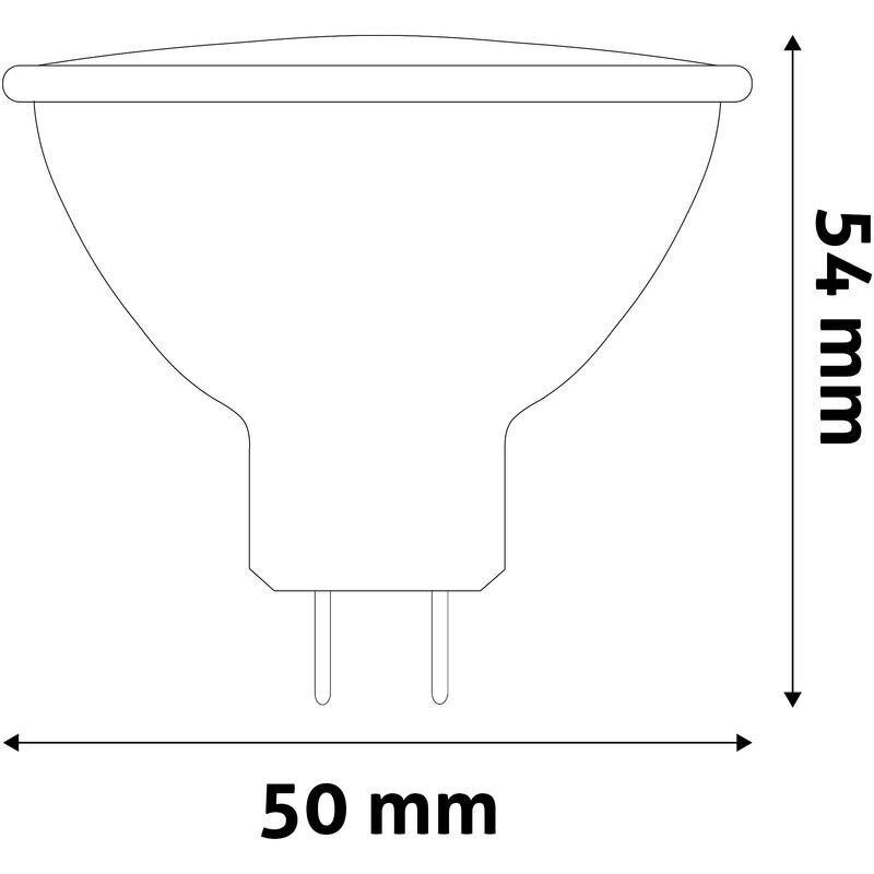 Avide LED spuldze 6W GU5.3 12V 4000K цена и информация | Spuldzes | 220.lv