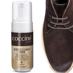 Tīrīšanas putas zamšādai un nubuka tīrīšanai, Coccine Nubuck Cleaner Super, 100ml cena un informācija | Līdzekļi apģērbu un apavu kopšanai | 220.lv