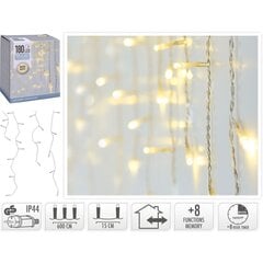 Ziemassvētku virtene, 180 LED, 6 m cena un informācija | Ziemassvētku lampiņas, LED virtenes | 220.lv