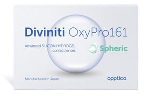 Месячные Контактные Линзы Diviniti OxyPro161 R8.60 D14.0 (6 Линзы) цена и информация | Контактные линзы | 220.lv