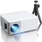 Akiyo mini projektors ar statīvu, Full HD 1080P цена и информация | Projektori | 220.lv