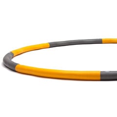 Массажный обруч для гимнастики Deft Sport hula hoop Φ96см, оранжевый цена и информация | Обручи, гимнастические палки | 220.lv
