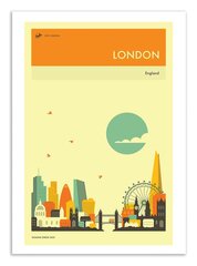 Плакат  London Travel Poster 50 x 70 cm цена и информация | Картины | 220.lv