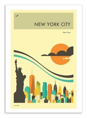 Плакат  New-York Travel Poster 30 x 40 cm цена и информация | Картины | 220.lv