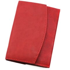 Maks sievietēm Genuine Leather 058RD cena un informācija | Sieviešu maki, karšu maki | 220.lv