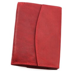 Maks sievietēm Genuine Leather 058RD цена и информация | Женские кошельки, держатели для карточек | 220.lv