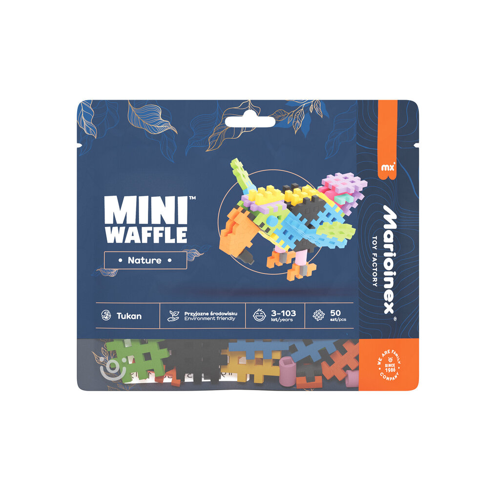 Konstruktors Marioinex Mini Waffle, 50 gab. cena un informācija | Konstruktori | 220.lv