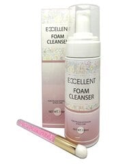 Šampūns skropstu tīrīšanai ar otu Foam Cleanser Eyelash Maker, 150ml cena un informācija | Mākslīgās skropstas, skropstu atliecēji | 220.lv