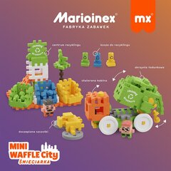 Конструктор Marioinex Mini Waffle, Мусоровоз, 48 д. цена и информация | Конструкторы и кубики | 220.lv