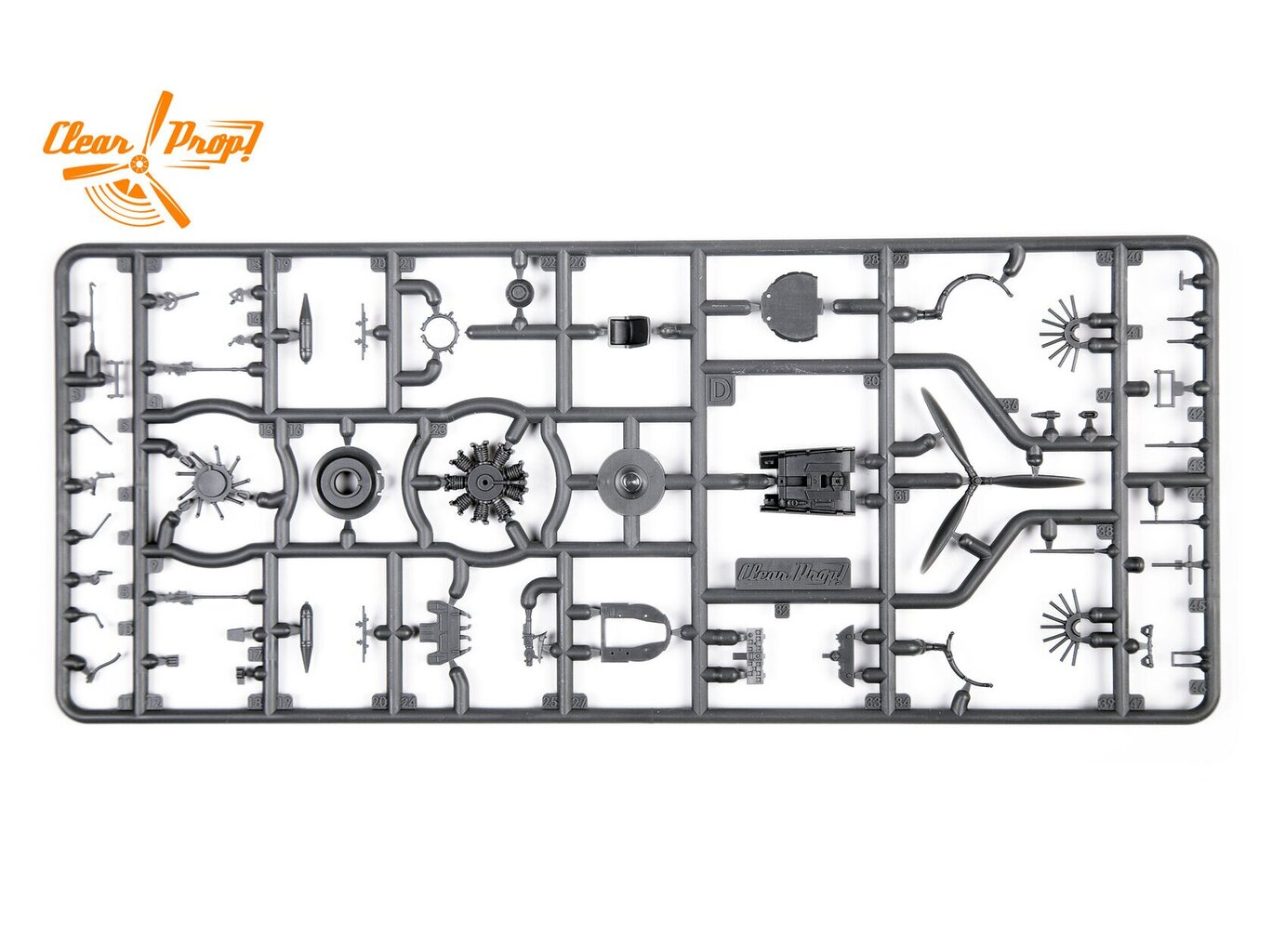 Konstruktors Clear Prop! - Mitsubishi Type 96 A5M2b Claude, 1/72, CP72006 cena un informācija | Konstruktori | 220.lv