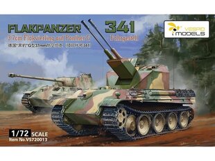 Konstruktors Vespid Models - Flakpanzer 341 3,7cm Flakzwilling auf Fahrgestell Panther G, 1/72, 720013 цена и информация | Конструкторы и кубики | 220.lv