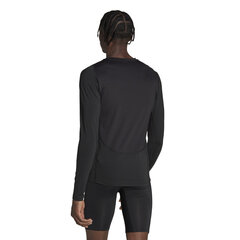 Футболка Adidas Techfit Aeroready Long Black HP0626 HP0626/XL, черная цена и информация | Мужская спортивная одежда | 220.lv