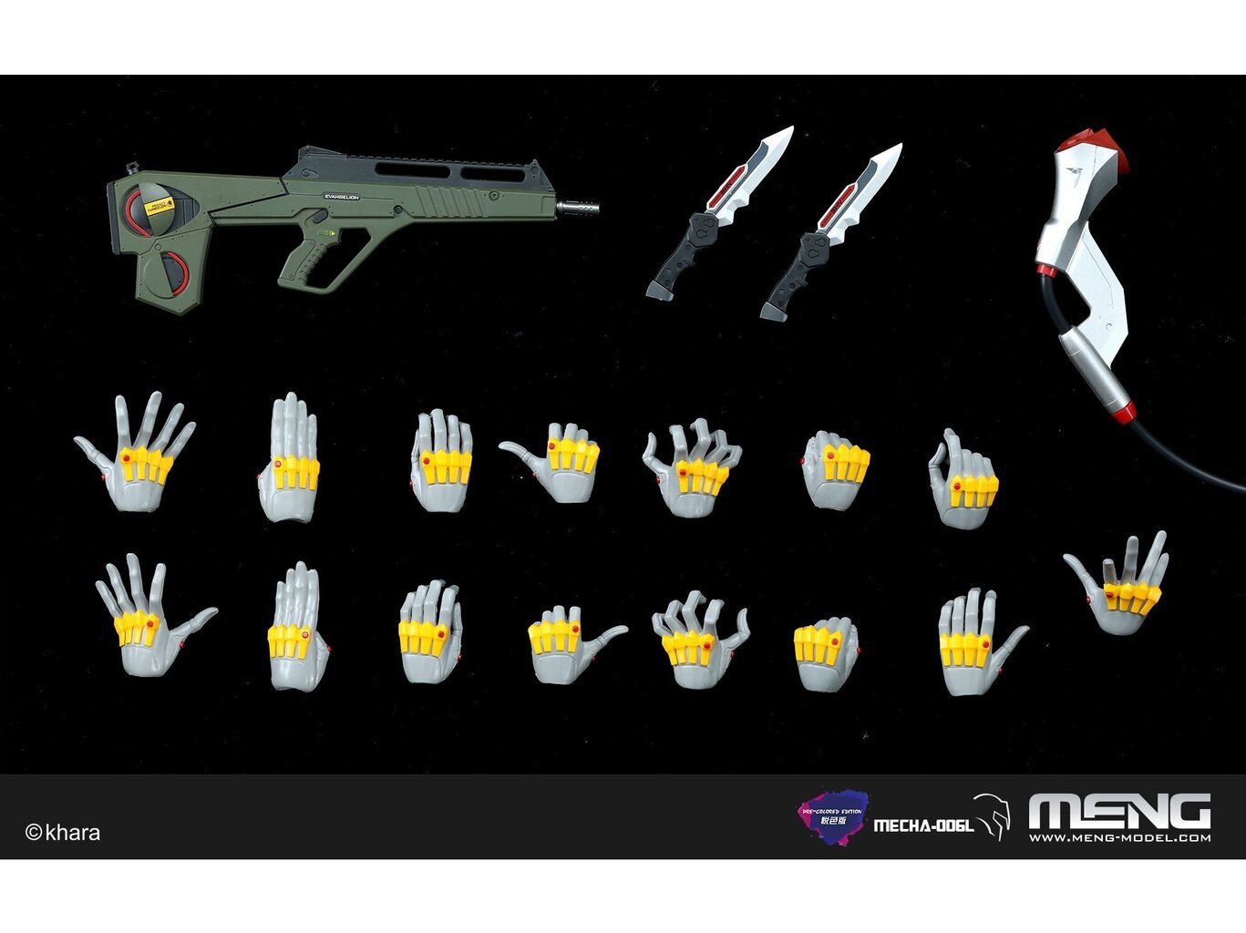 Konstruktors Meng Model - Multipurpose Humanoid Decisive Weapon, Mecha-006L cena un informācija | Konstruktori | 220.lv