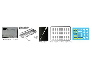 Border Model - Leopard 2A6 "UKRAINE", 1/35, BT-031 цена и информация | Kонструкторы | 220.lv