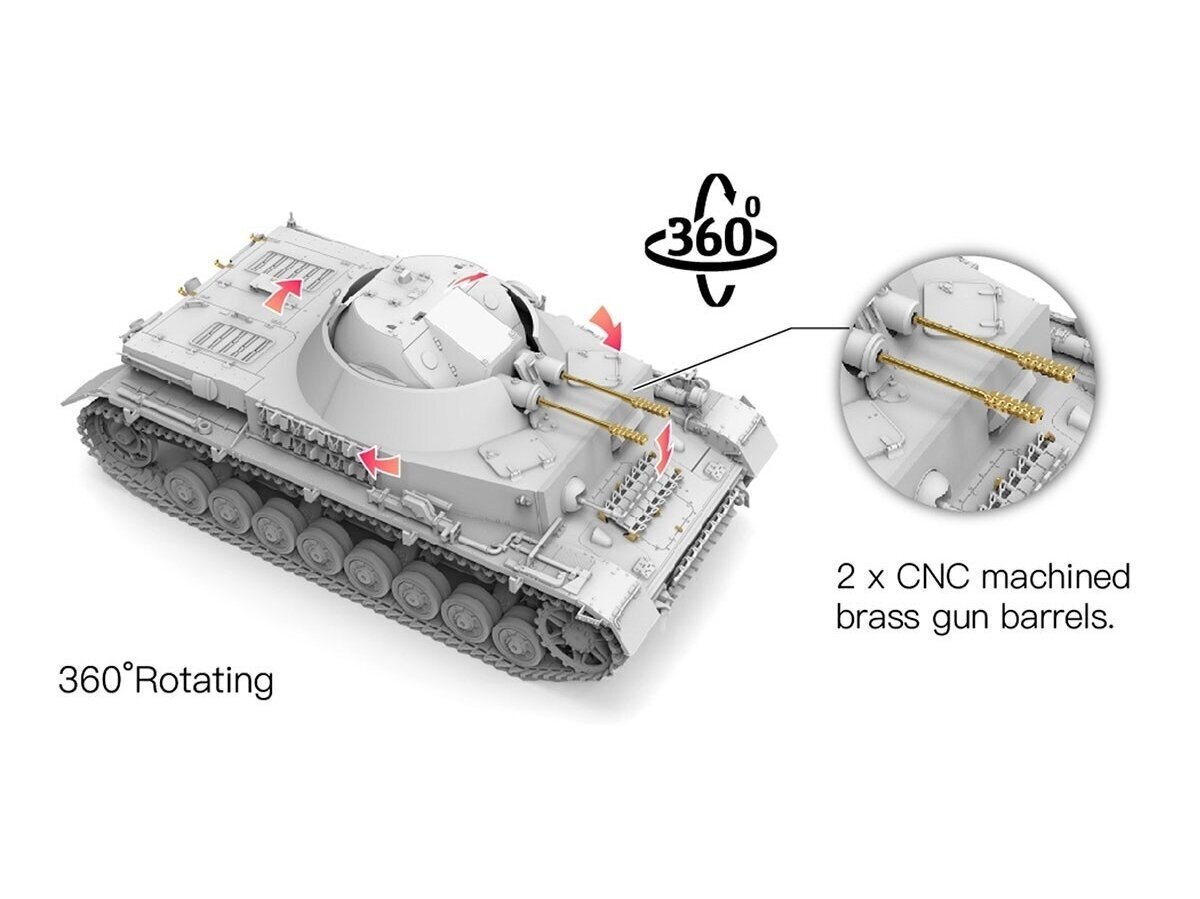 Konstruktors Border Model - Kugelblitz Flak Panzer IV, 1/35, BT-039 cena un informācija | Konstruktori | 220.lv