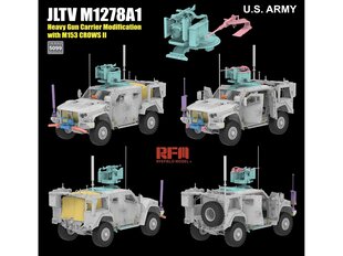 Rye Field Model - JLTV M1278A1 Heavy Gun Carrier Modification with M153 Crows II US Army / Slovenian Armed Forces, 1/35, RFM-5099 цена и информация | Kонструкторы | 220.lv