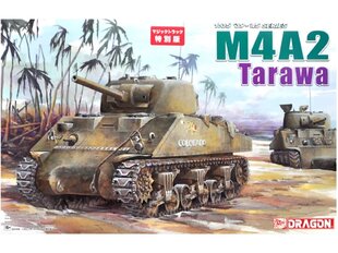 Склеиваемая модель Dragon M4A2 Tarawa w/Magic Track, 1/35, 6062 цена и информация | Конструкторы и кубики | 220.lv