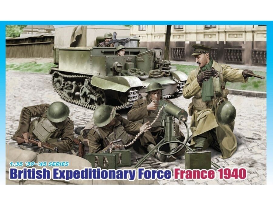 Konstruktors Dragon - British Expeditionary Force France 1940, 1/35, 6552 cena un informācija | Konstruktori | 220.lv