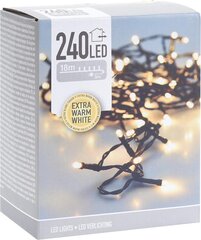 Ziemassvētku virtene 240LED, 18 m cena un informācija | Ziemassvētku lampiņas, LED virtenes | 220.lv