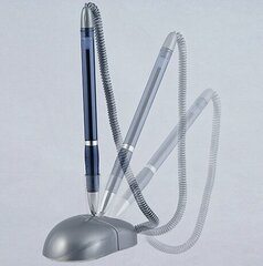 Pildspalva Desk pen, Axent, ar ķēdi, 0,7mm, zila cena un informācija | Rakstāmpiederumi | 220.lv