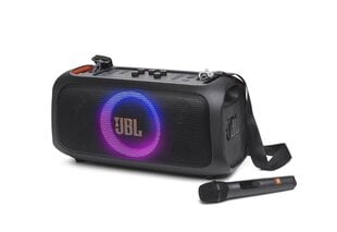 JBL PartyBox On-The-Go Essential + mikrofons cena un informācija | Skaļruņi | 220.lv