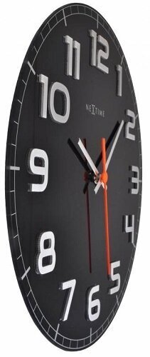 Elegants pulkstenis Nextime, apaļš 8817zw cena un informācija | Pulksteņi | 220.lv