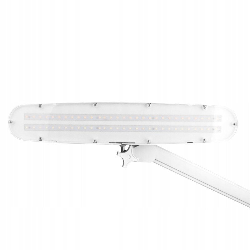 Eleganta 801-l LED darbnīcas lampa ar regulējamu gaismas intensitāti balta cena un informācija | Galda lampas | 220.lv