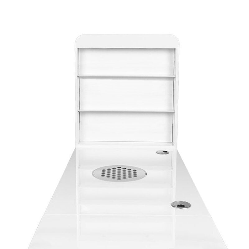 Kosmētikas galdiņš 310 balts labajā pusē cena un informācija | Kosmētikas galdiņi | 220.lv