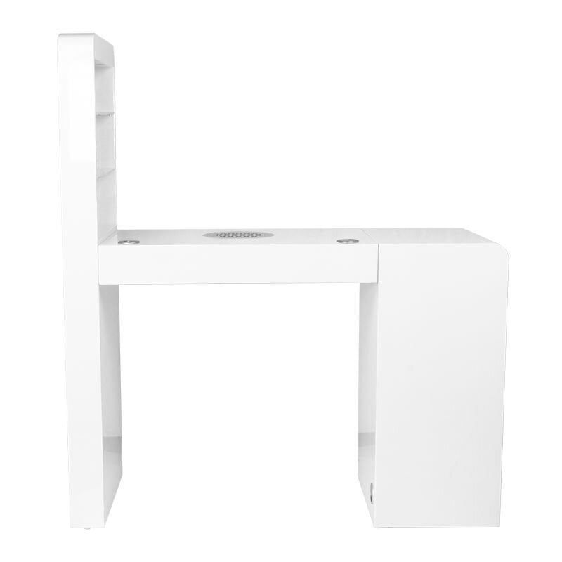 Kosmētikas galdiņš 310 balts labajā pusē cena un informācija | Kosmētikas galdiņi | 220.lv